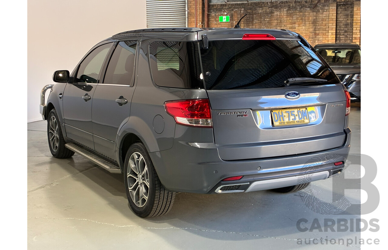 08/2011 Ford Territory Titanium (RWD) SZ 4D Wagon Grey Turbo Diesel 2.7L V6