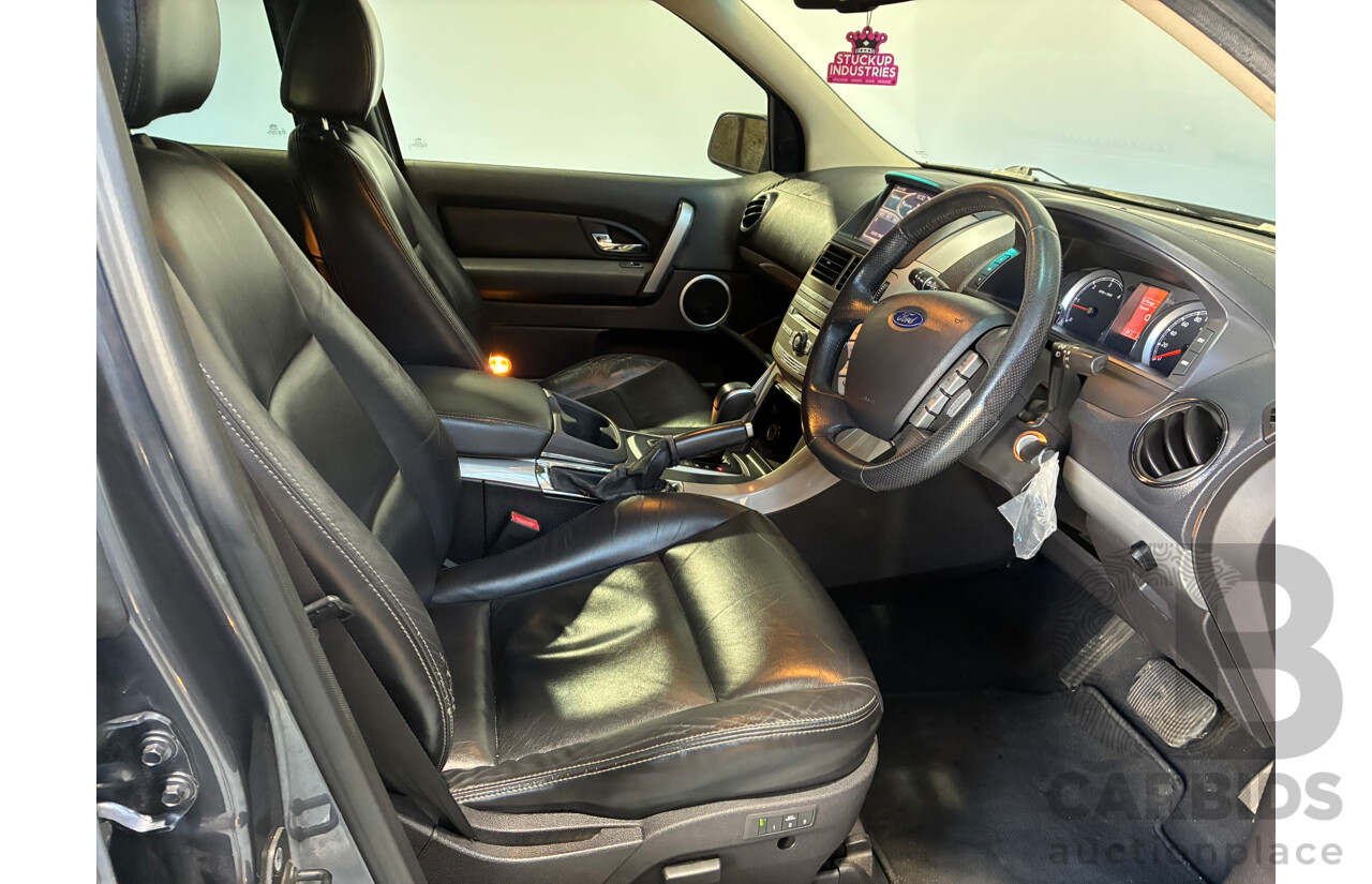 08/2011 Ford Territory Titanium (RWD) SZ 4D Wagon Grey Turbo Diesel 2.7L V6