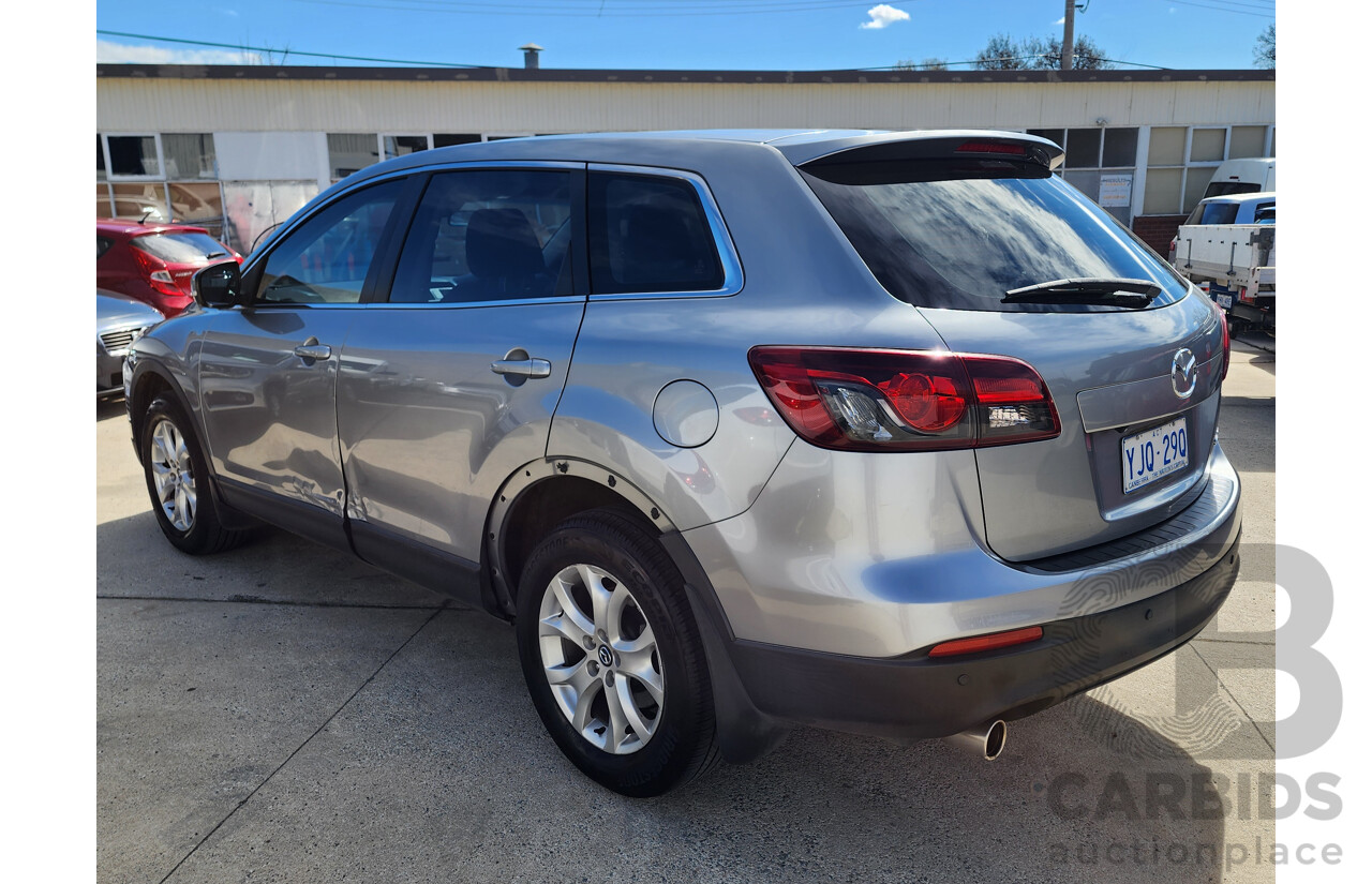 06/2013 Mazda Cx-9 Classic (fwd) MY13 4d Wagon Silver 3.7L