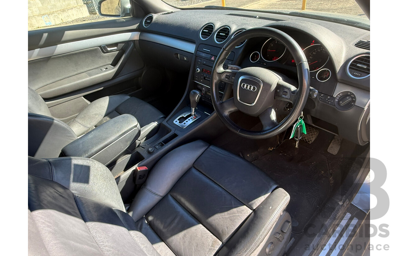 05/2007 Audi A4 1.8T CABRIOLET FWD B7 2D Cabriolet Grey 1.8L