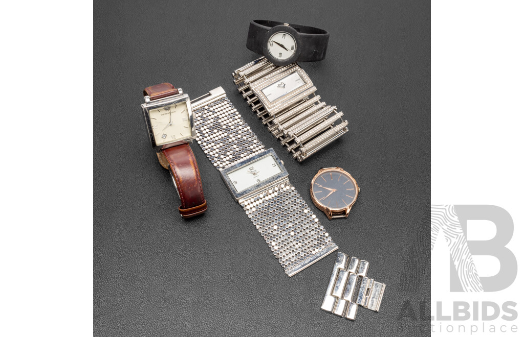 Watch Collection (5) Including Emporio Armani, D&G, Kawa Collection