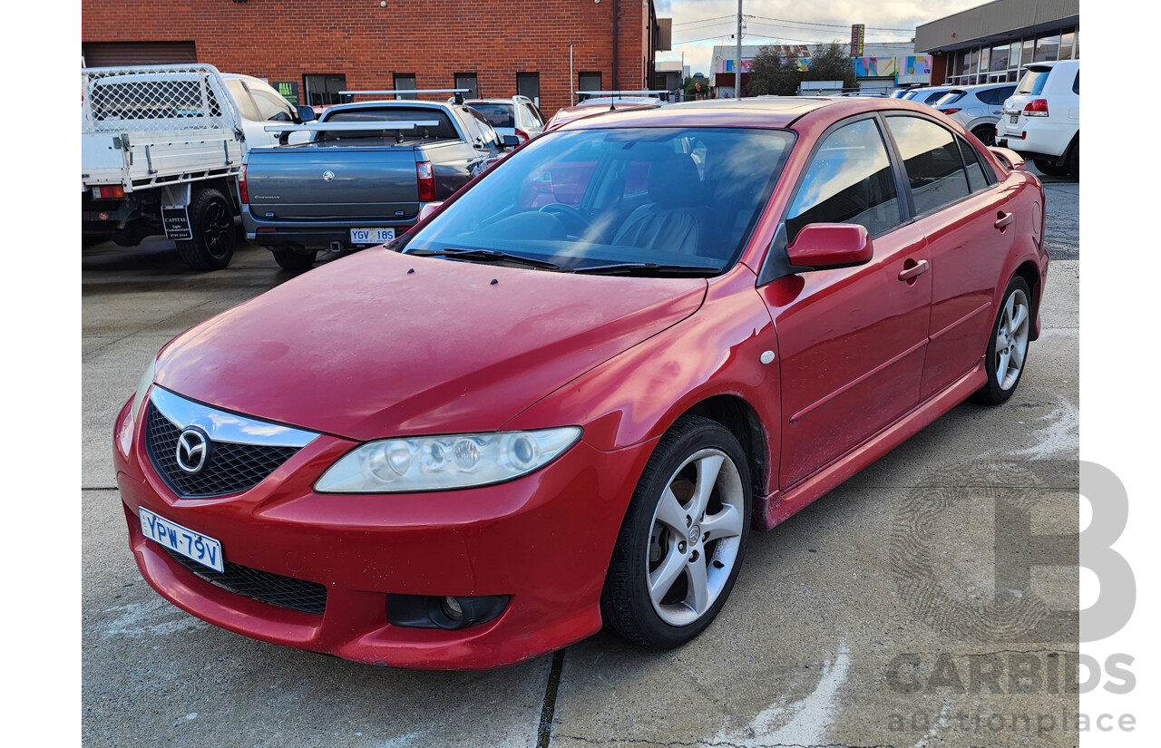 05/2005 Mazda Mazda6 Luxury Sports GG 5d Hatchback Red 2.3L