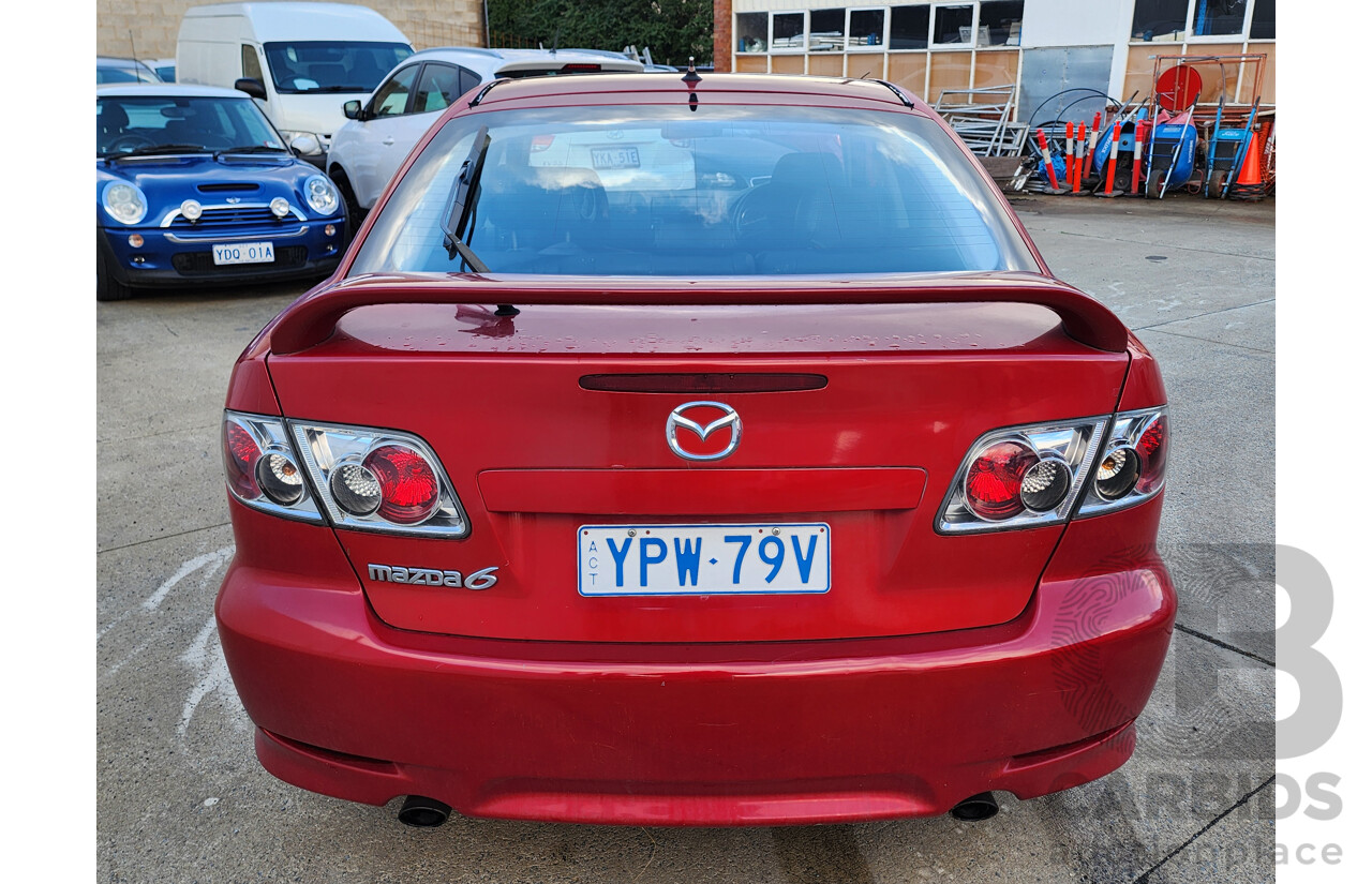 05/2005 Mazda Mazda6 Luxury Sports GG 5d Hatchback Red 2.3L