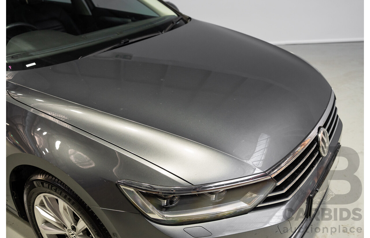 11/2015 Volkswagen Passat 132 Comfortline TSI 3C MY16 4D Sedan Grey Turbo 1.8L