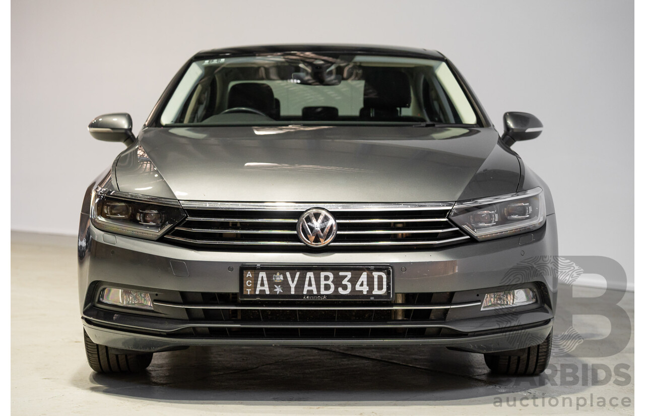 11/2015 Volkswagen Passat 132 Comfortline TSI 3C MY16 4D Sedan Grey Turbo 1.8L