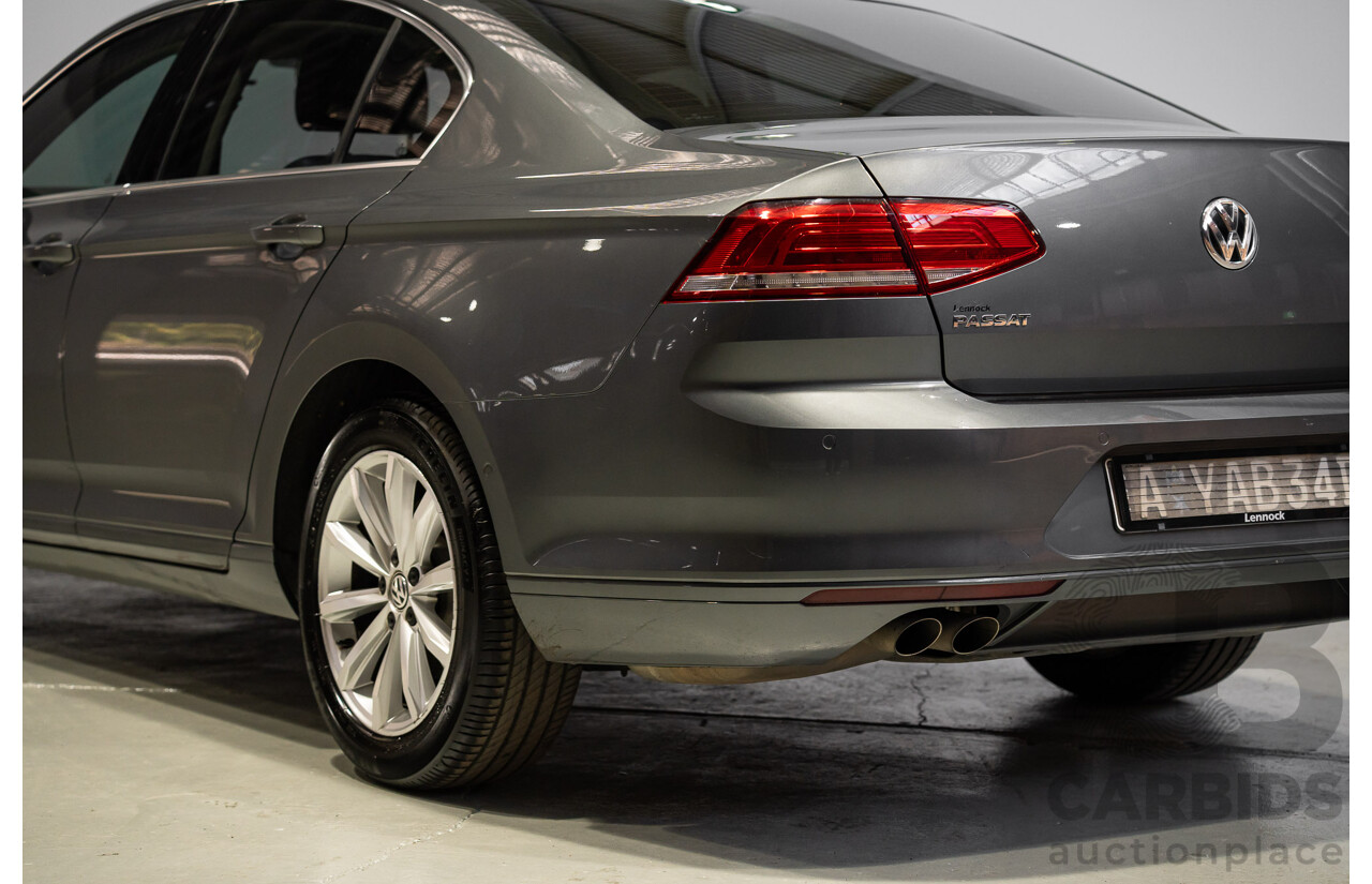 11/2015 Volkswagen Passat 132 Comfortline TSI 3C MY16 4D Sedan Grey Turbo 1.8L