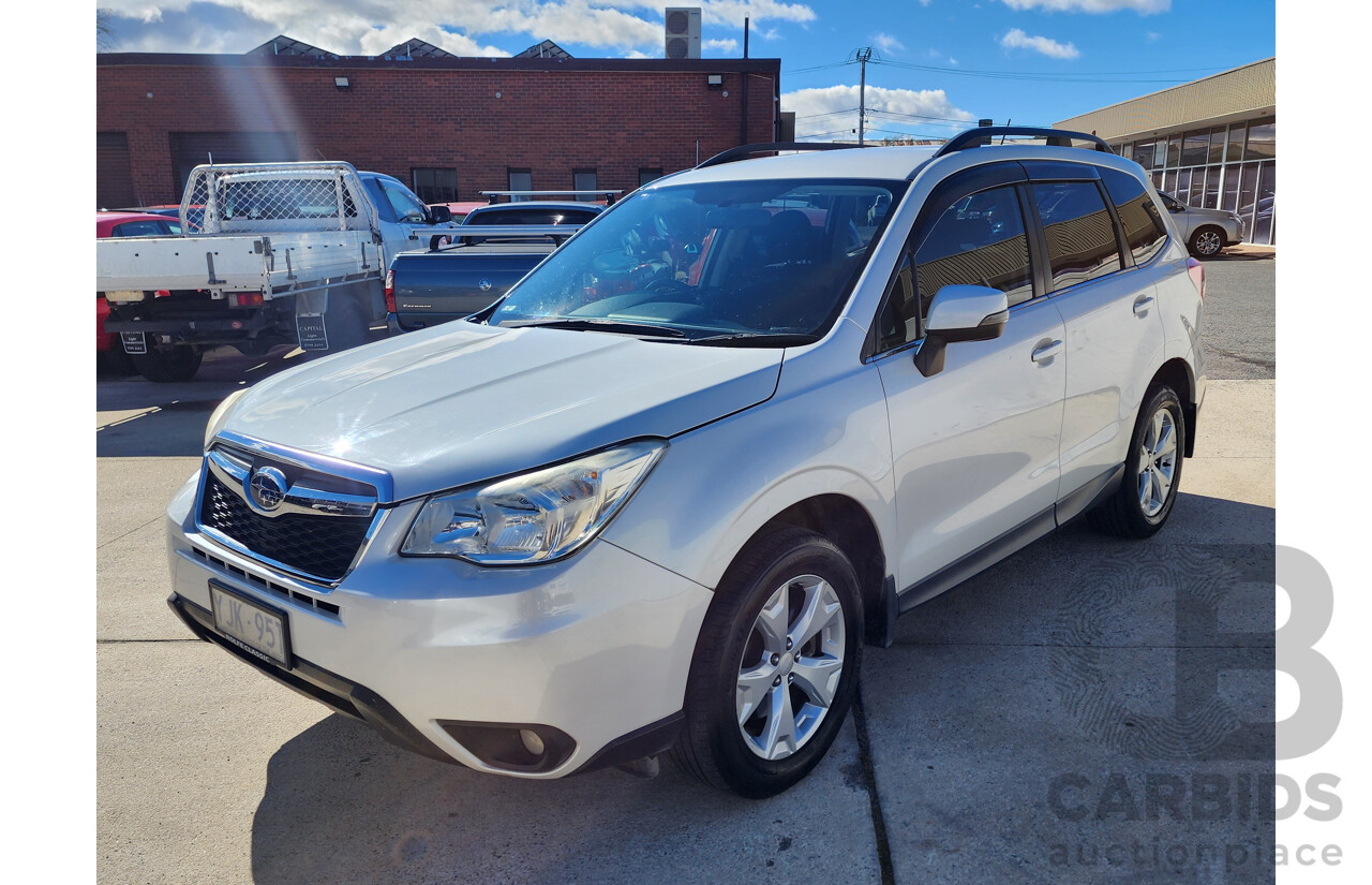 03/2013 Subaru Forester 2.0d-L MY13 4d Wagon White 2.0L