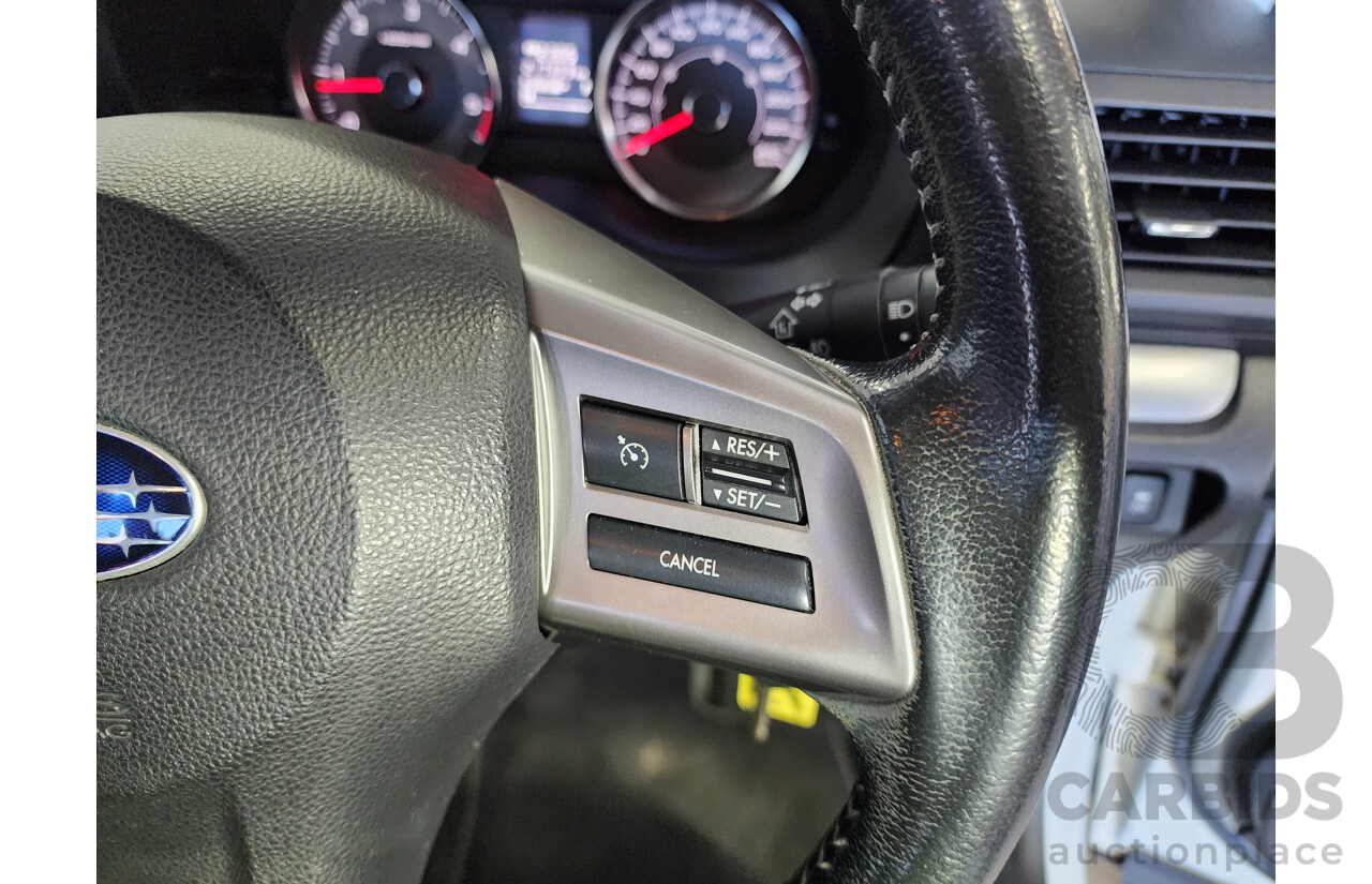 03/2013 Subaru Forester 2.0d-L MY13 4d Wagon White 2.0L