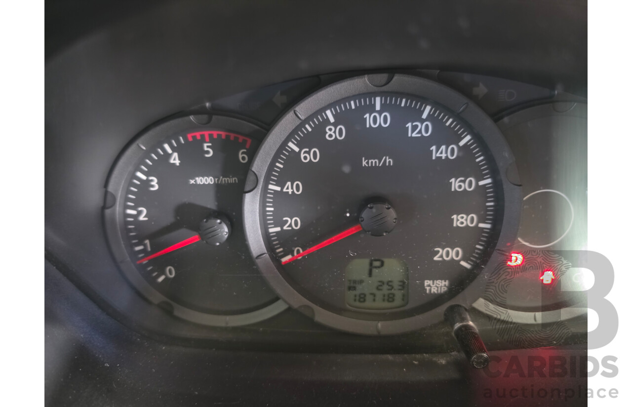 06/2010 Mitsubishi Triton GLX MN MY10 Double Cab Utility Black Turbo Diesel 2.5L