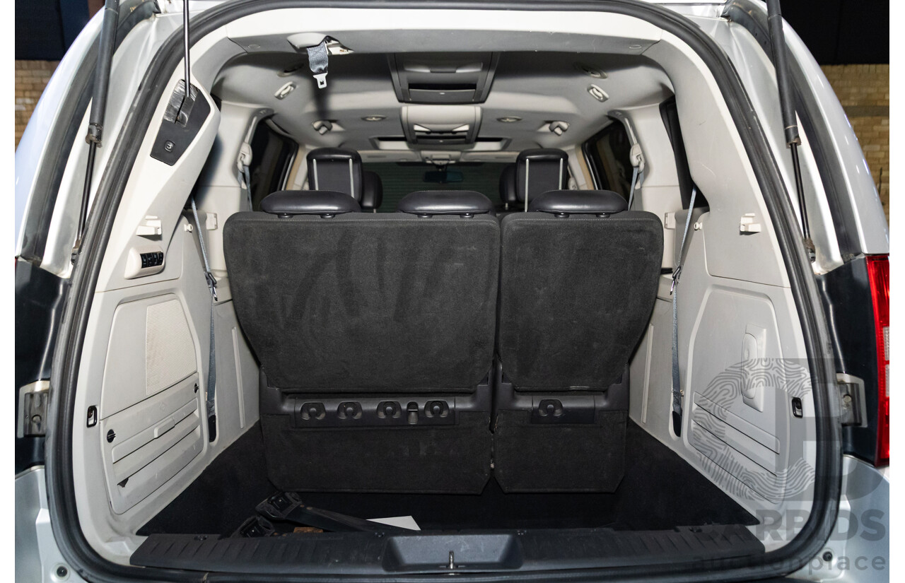 07/2010 Chrysler Grand Voyager Limited RT 4D Wagon Silver 3.8L