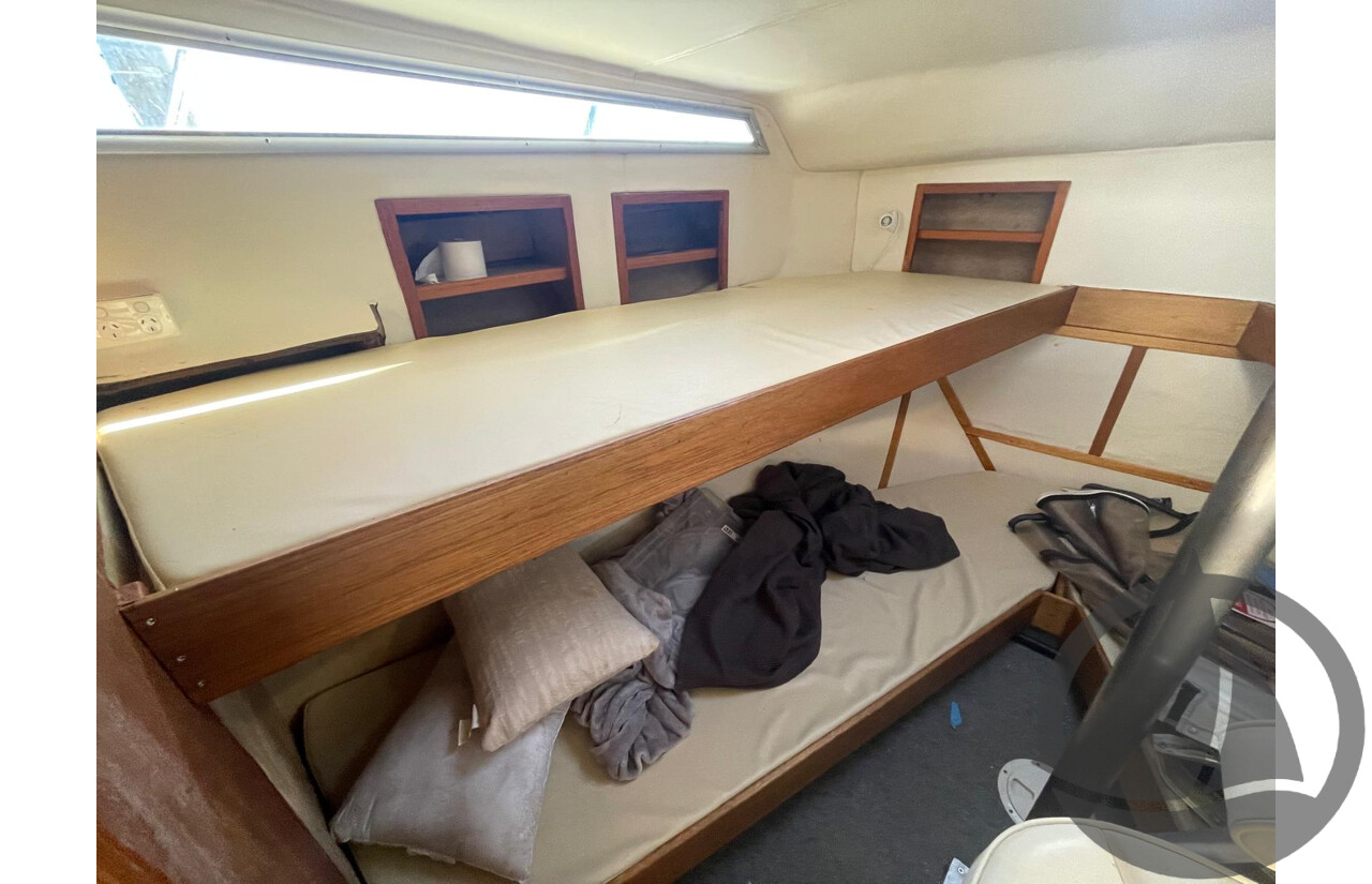 NO RESERVE NSW POLICE AUCTION - Steber 41 Flybridge ‘Seas the Day’, Twin Caterpillar Diesel Engines