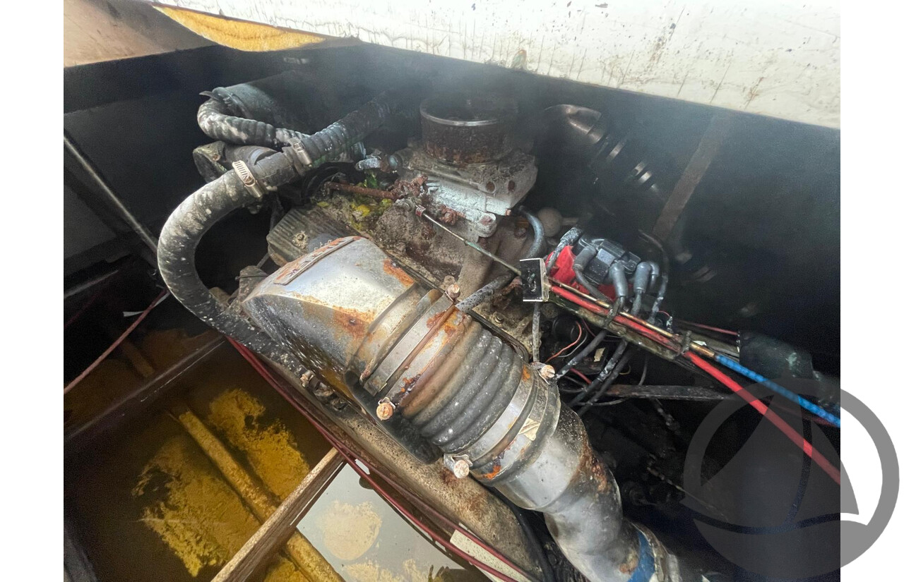 NO RESERVE NSW POLICE AUCTION - Mariner 34 Flybridge, Twin Shaft Drive Engines