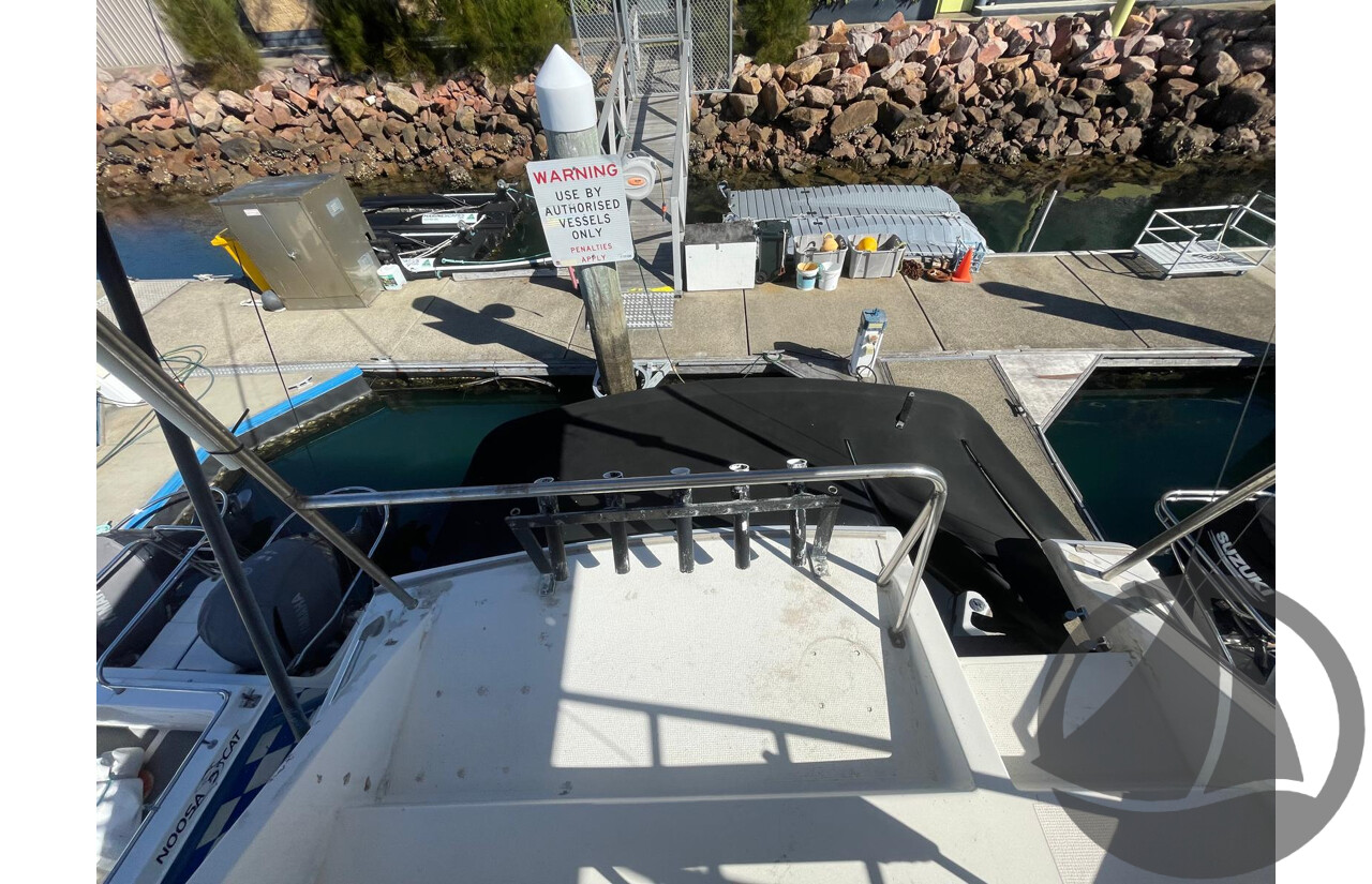 NO RESERVE NSW POLICE AUCTION - Mariner 34 Flybridge, Twin Shaft Drive Engines