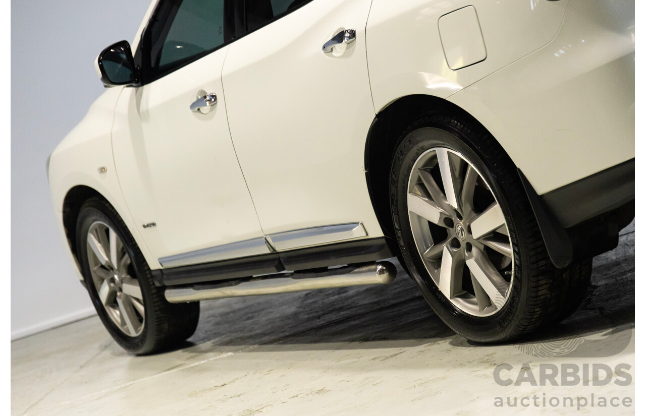 12/2015 Nissan Pathfinder Ti Hybrid(4x4) R52 4D Wagon White 2.5L