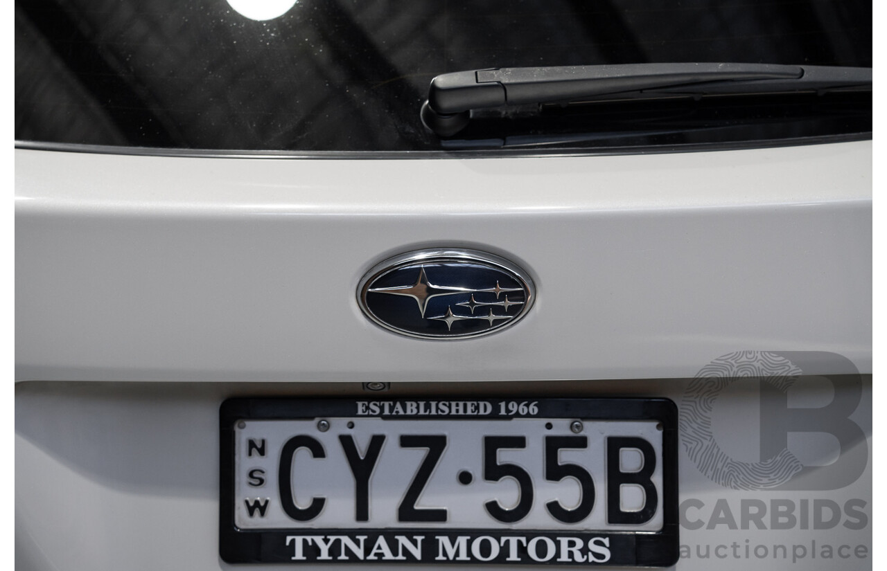 05/2015 Subaru Outback 2.5i Premium MY15 4D Wagon White 2.5L