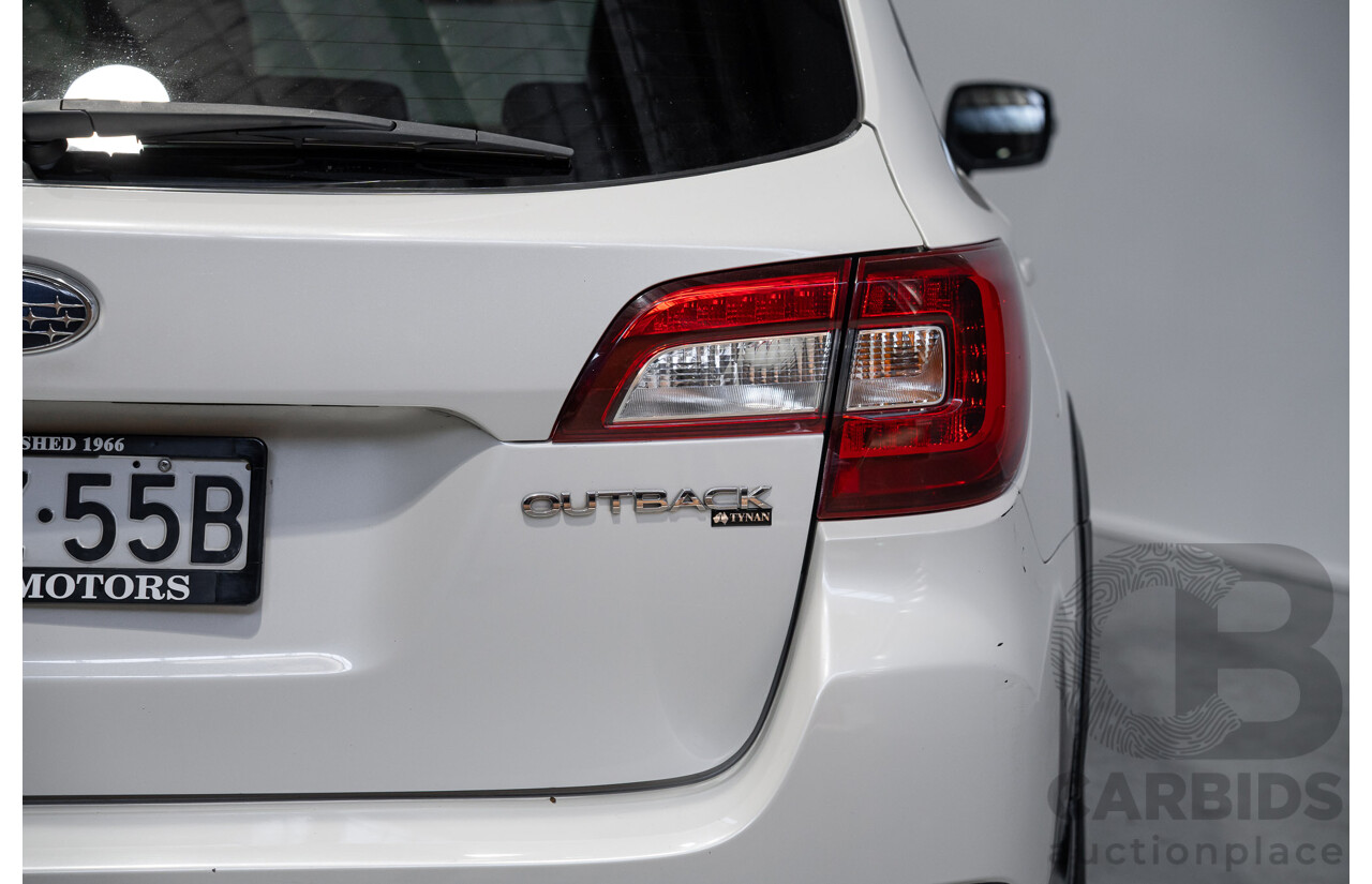 05/2015 Subaru Outback 2.5i Premium MY15 4D Wagon White 2.5L