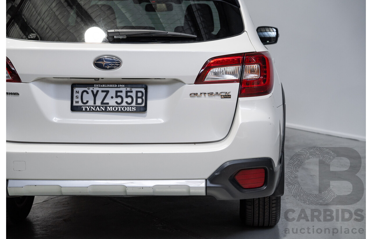 05/2015 Subaru Outback 2.5i Premium MY15 4D Wagon White 2.5L