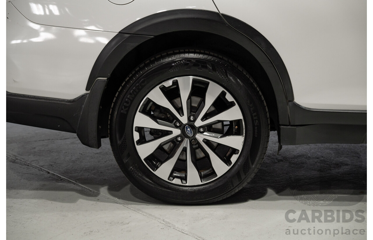 05/2015 Subaru Outback 2.5i Premium MY15 4D Wagon White 2.5L