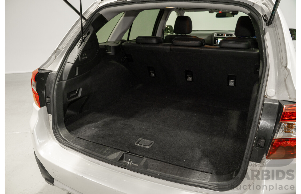 05/2015 Subaru Outback 2.5i Premium MY15 4D Wagon White 2.5L