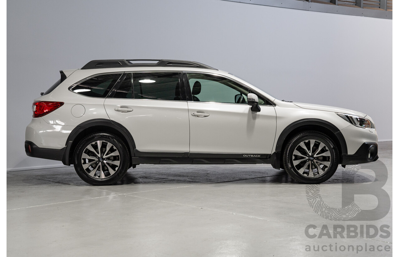 05/2015 Subaru Outback 2.5i Premium MY15 4D Wagon White 2.5L