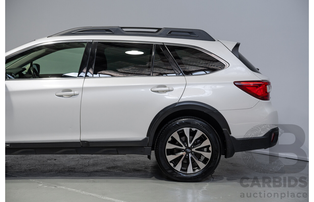05/2015 Subaru Outback 2.5i Premium MY15 4D Wagon White 2.5L