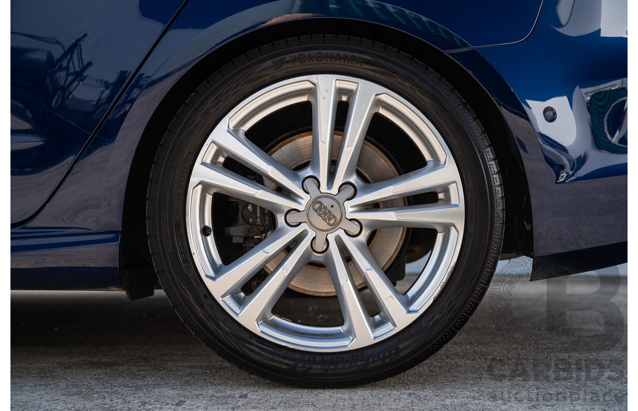 03/2014 Audi S3 Sportback Quattro (AWD) 8V MY14 5d Hatchback Estoril Blue Crystal Turbo 2.0L