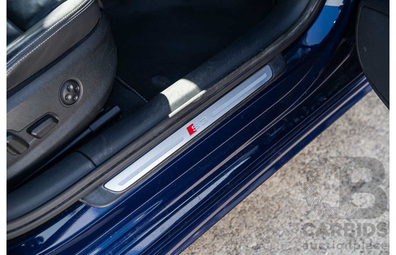 03/2014 Audi S3 Sportback Quattro (AWD) 8V MY14 5d Hatchback Estoril Blue Crystal Turbo 2.0L