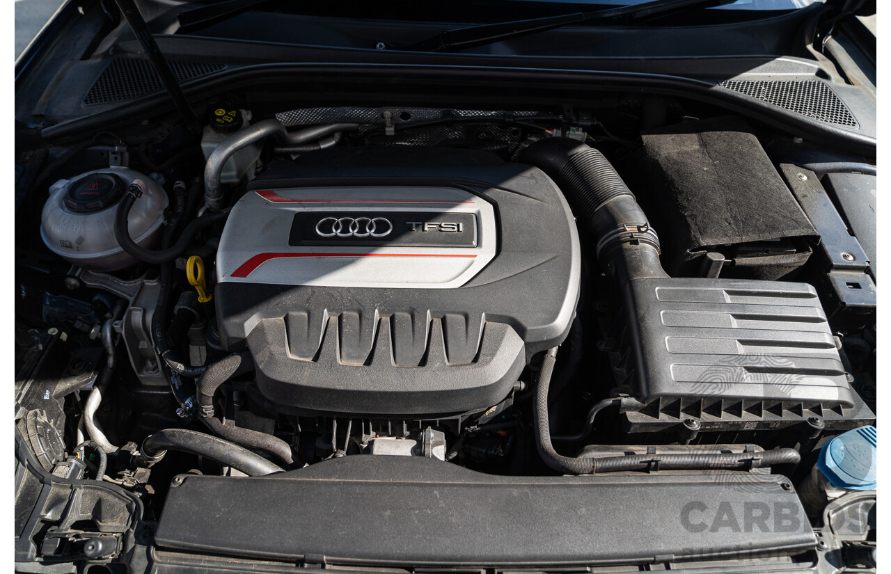 03/2014 Audi S3 Sportback Quattro (AWD) 8V MY14 5d Hatchback Estoril Blue Crystal Turbo 2.0L