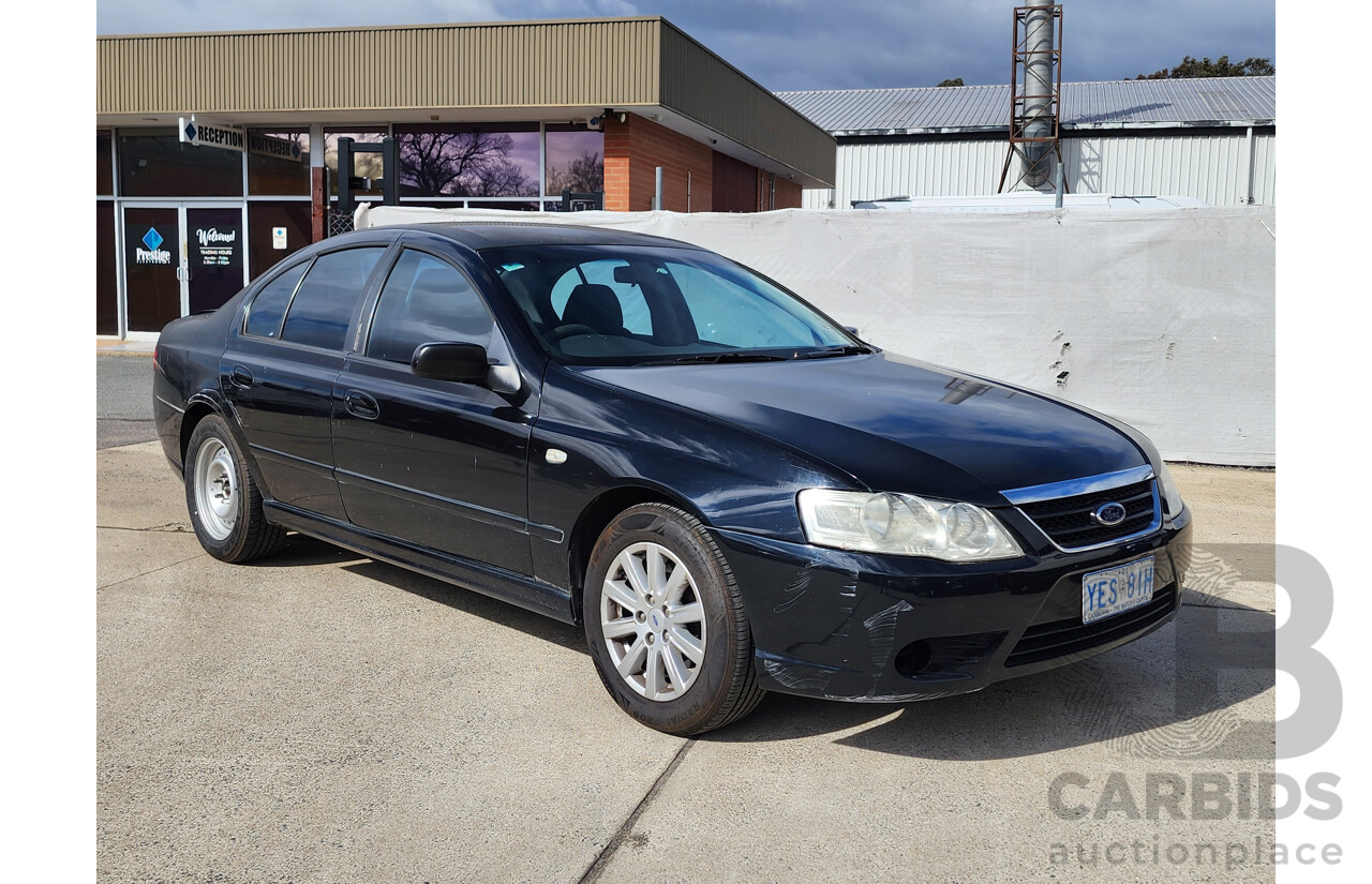 10/2006 Ford Fairmont BF MKII 4d Sedan Grey 4.0L