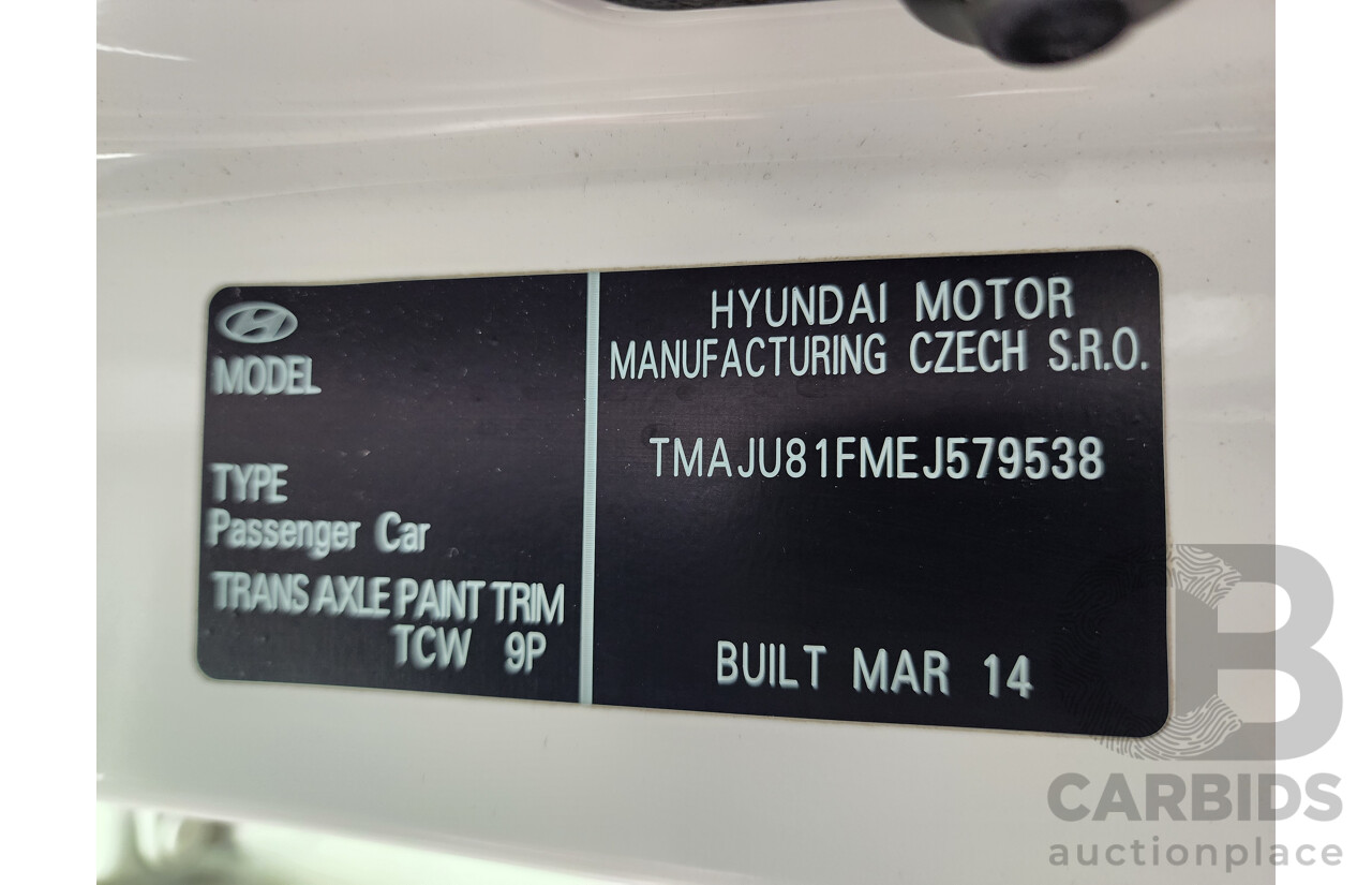 06/2014 Hyundai Ix35 Trophy (fwd) LM SERIES II 4d Wagon White 2.0L