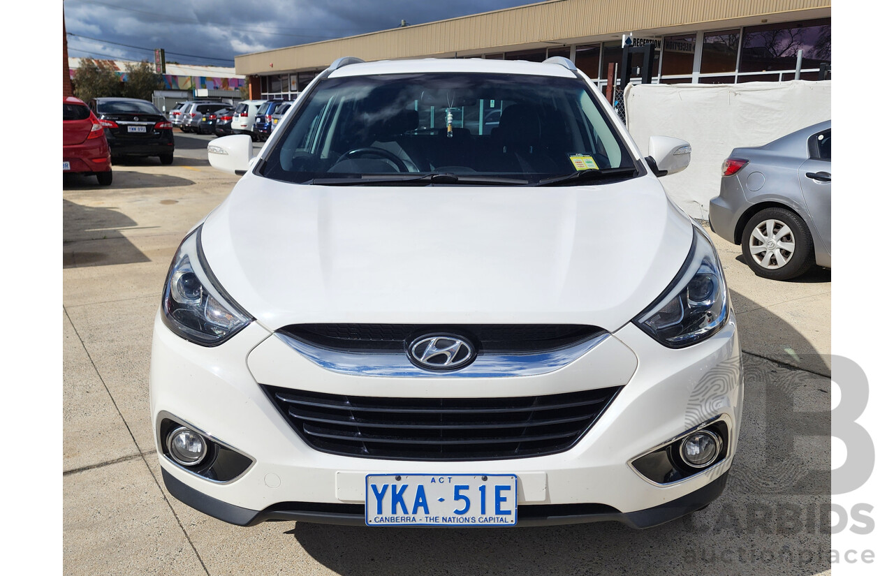 06/2014 Hyundai Ix35 Trophy (fwd) LM SERIES II 4d Wagon White 2.0L