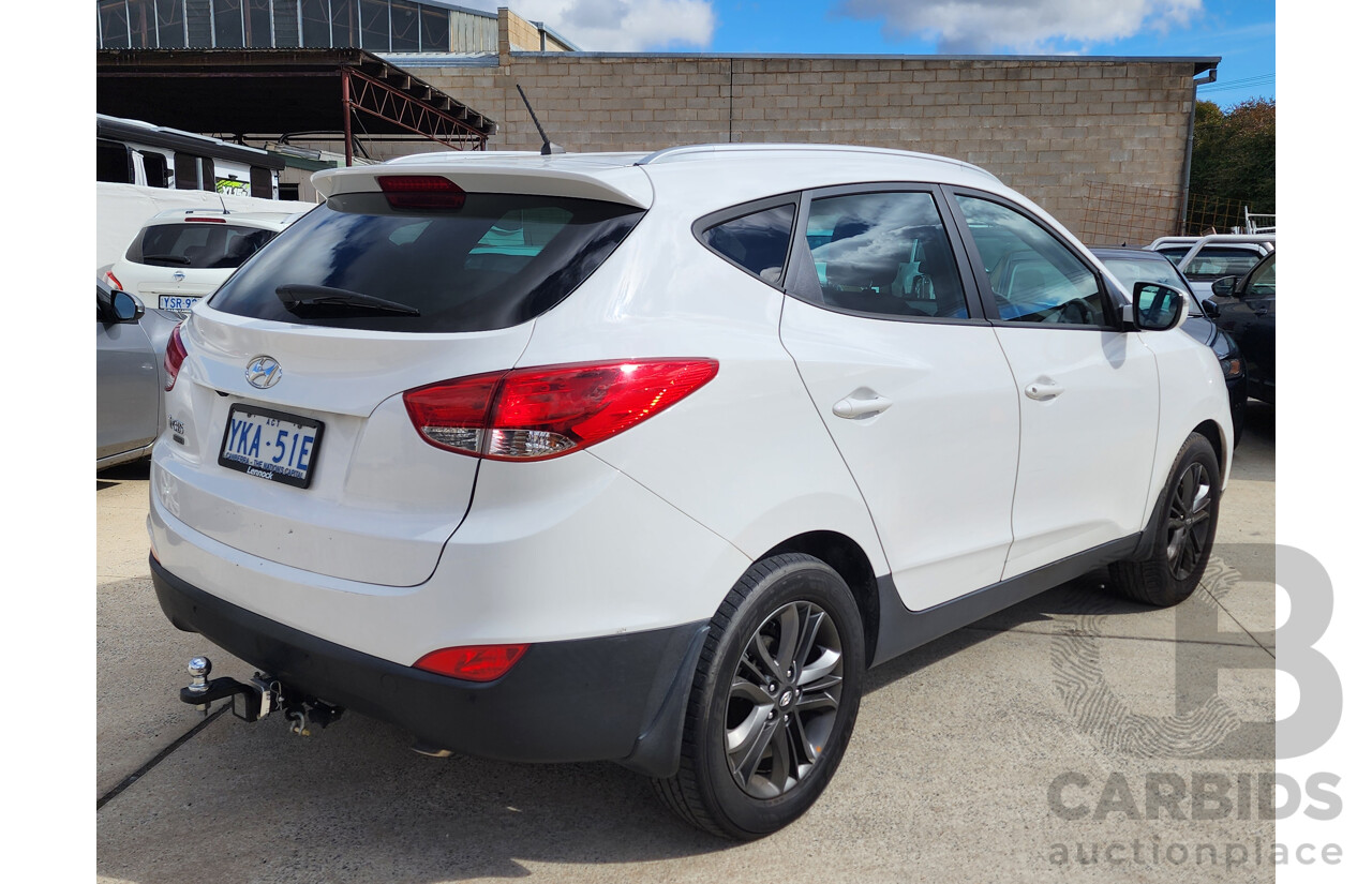 06/2014 Hyundai Ix35 Trophy (fwd) LM SERIES II 4d Wagon White 2.0L