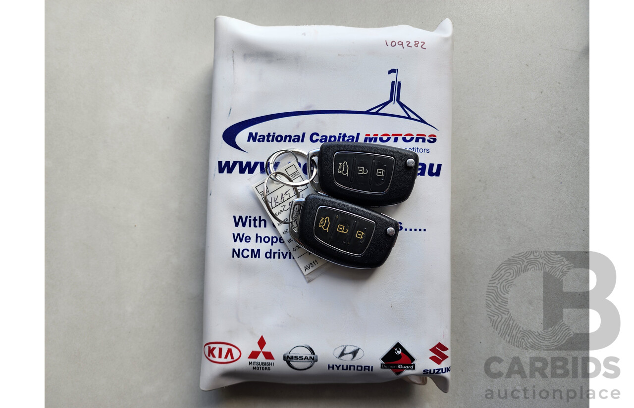 06/2014 Hyundai Ix35 Trophy (fwd) LM SERIES II 4d Wagon White 2.0L