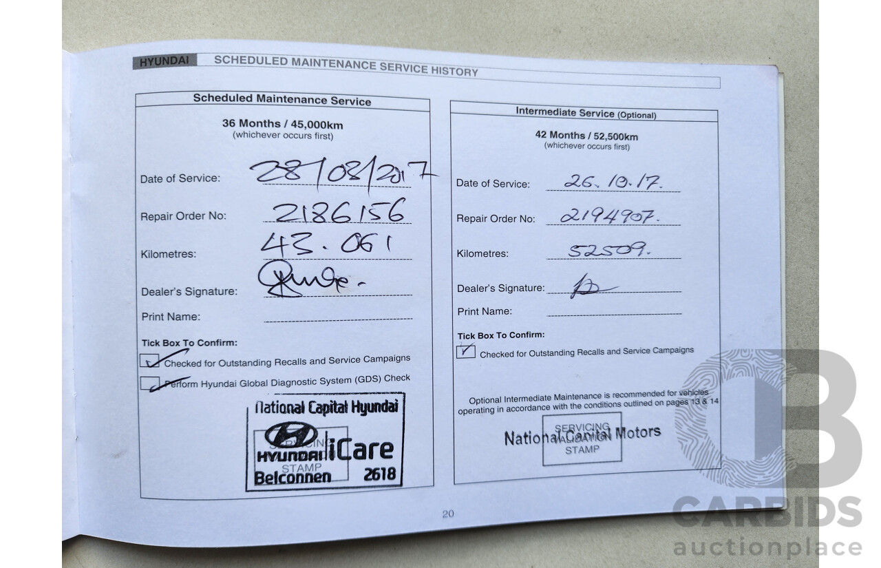 06/2014 Hyundai Ix35 Trophy (fwd) LM SERIES II 4d Wagon White 2.0L