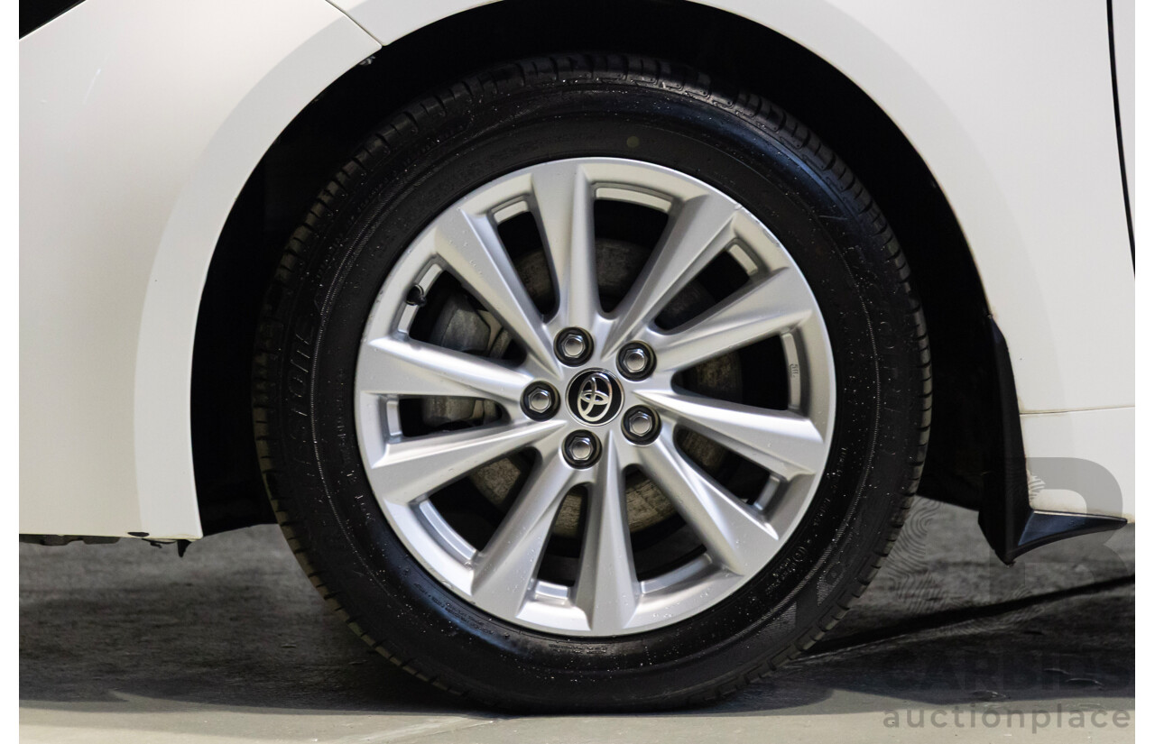01/2024 Toyota Corolla Ascent Sport Hybrid ZWE219R 5D Hatchback White 1.8L