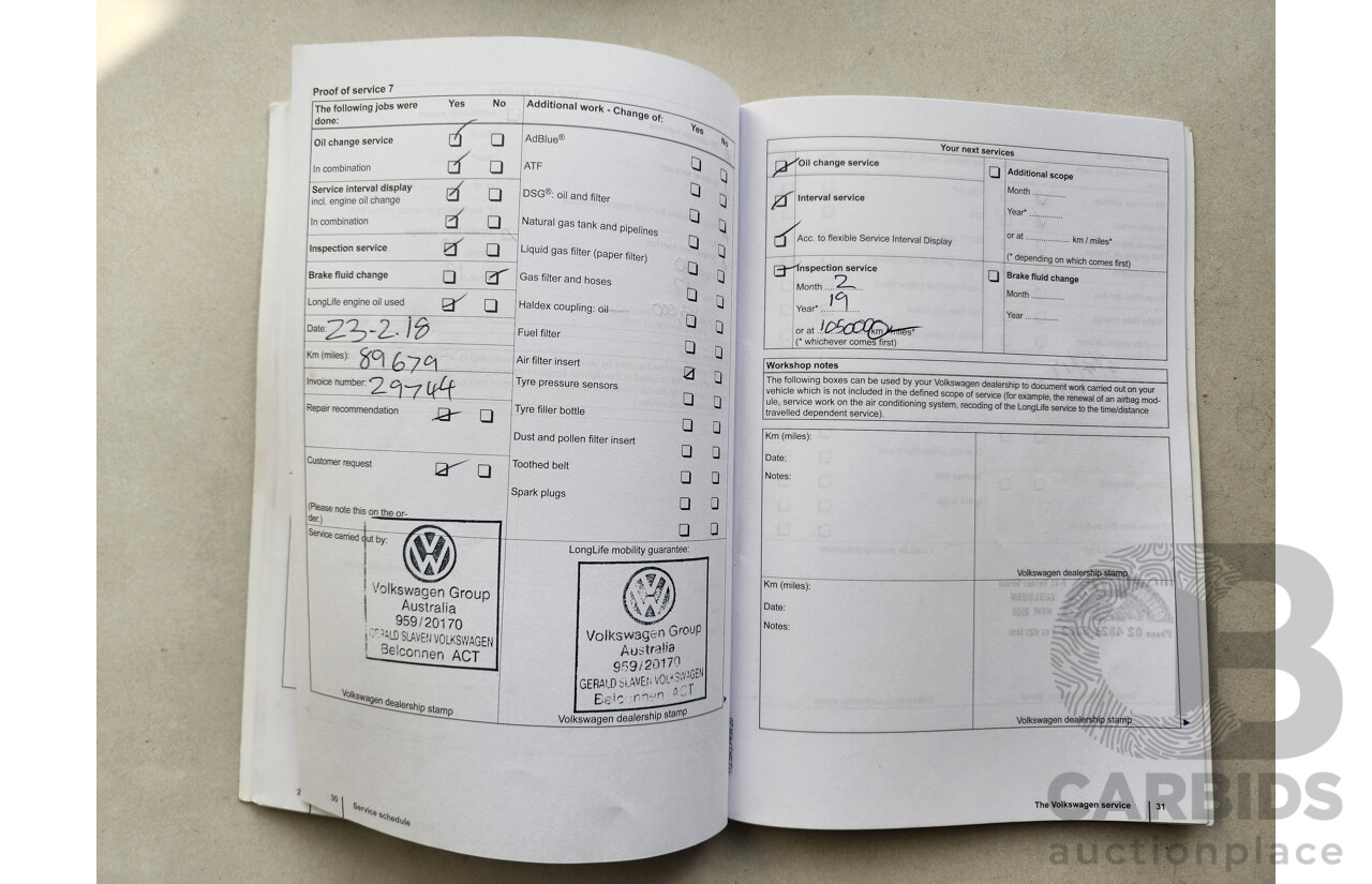 01/2011 Volkswagen Tiguan 147 TSI 5NC MY11 4d Wagon Grey 2.0L