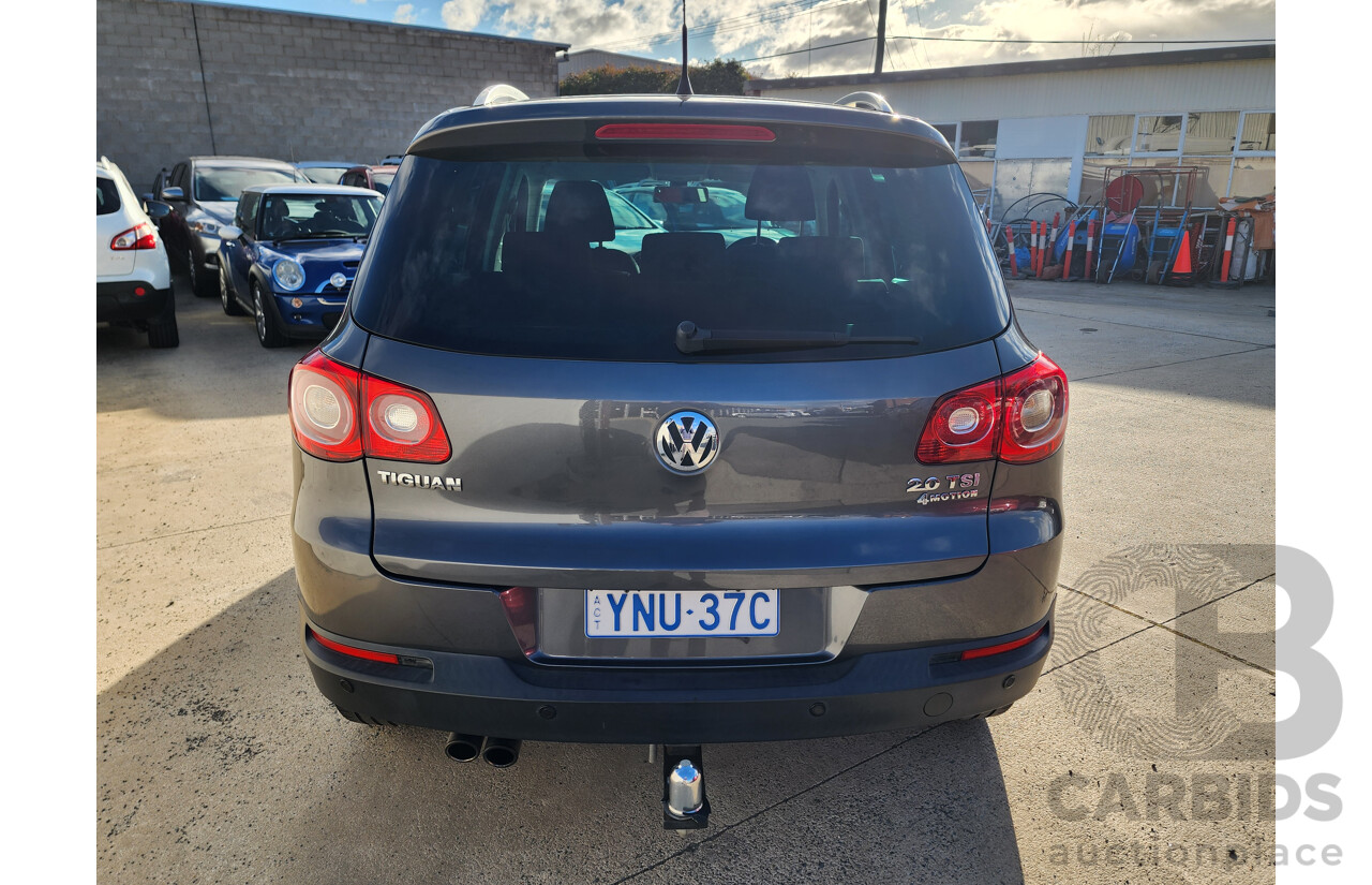 01/2011 Volkswagen Tiguan 147 TSI 5NC MY11 4d Wagon Grey 2.0L