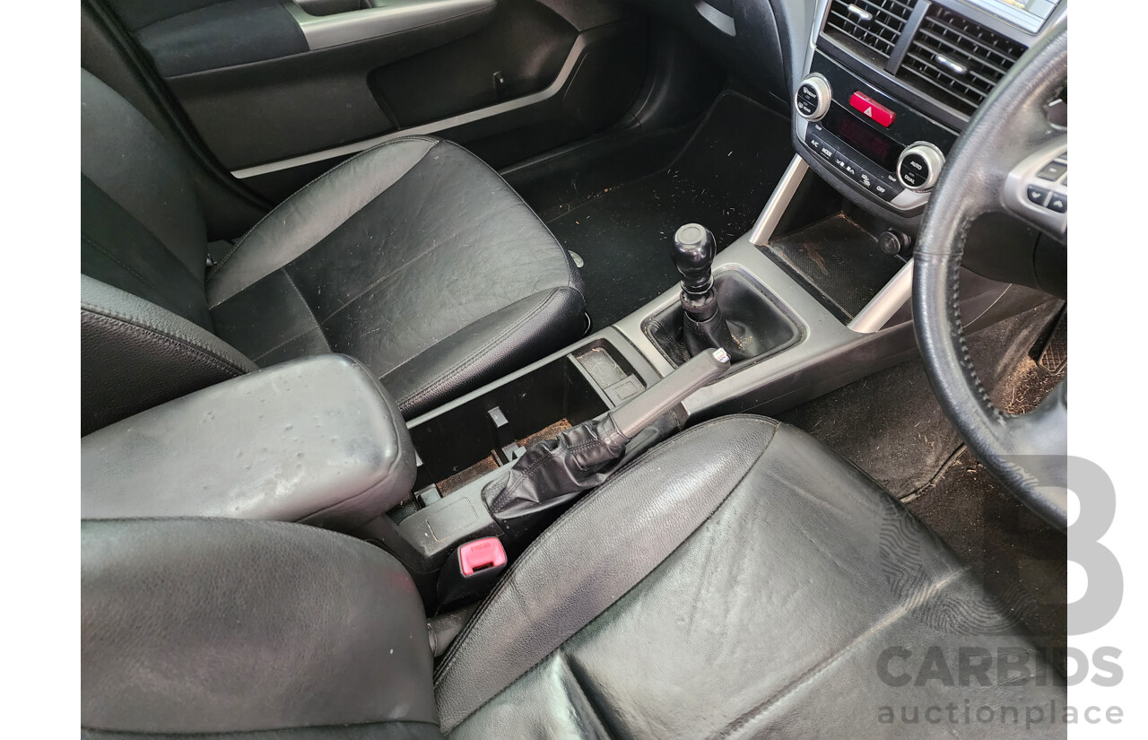 11/2012 Subaru Forester 2.0D Premium MY12 4d Wagon Silver 2.0L