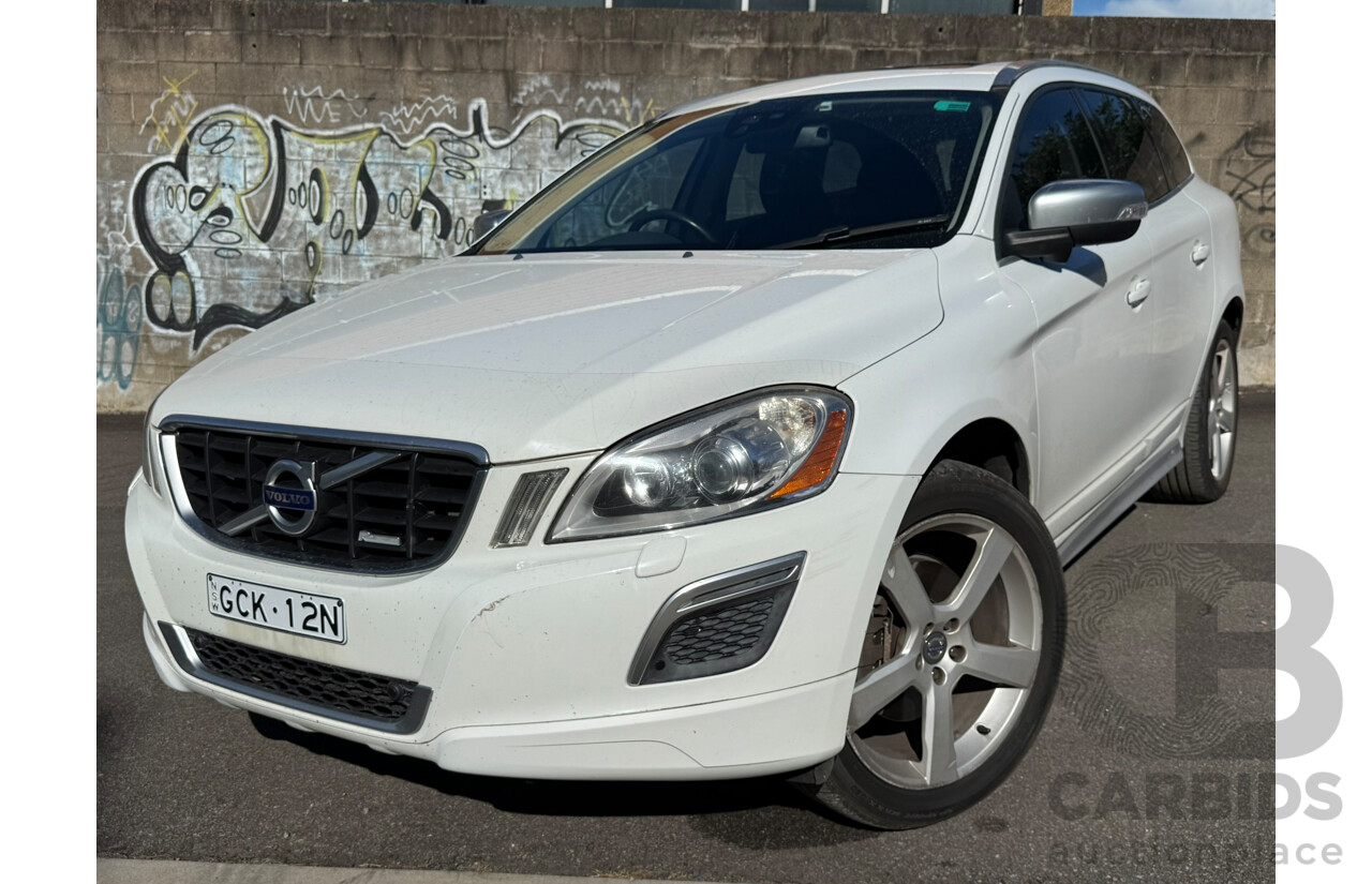 03/2012 Volvo Xc60 T6 R-DESIGN (AWD) AWD DZ MY12 4D Wagon White 3.0L