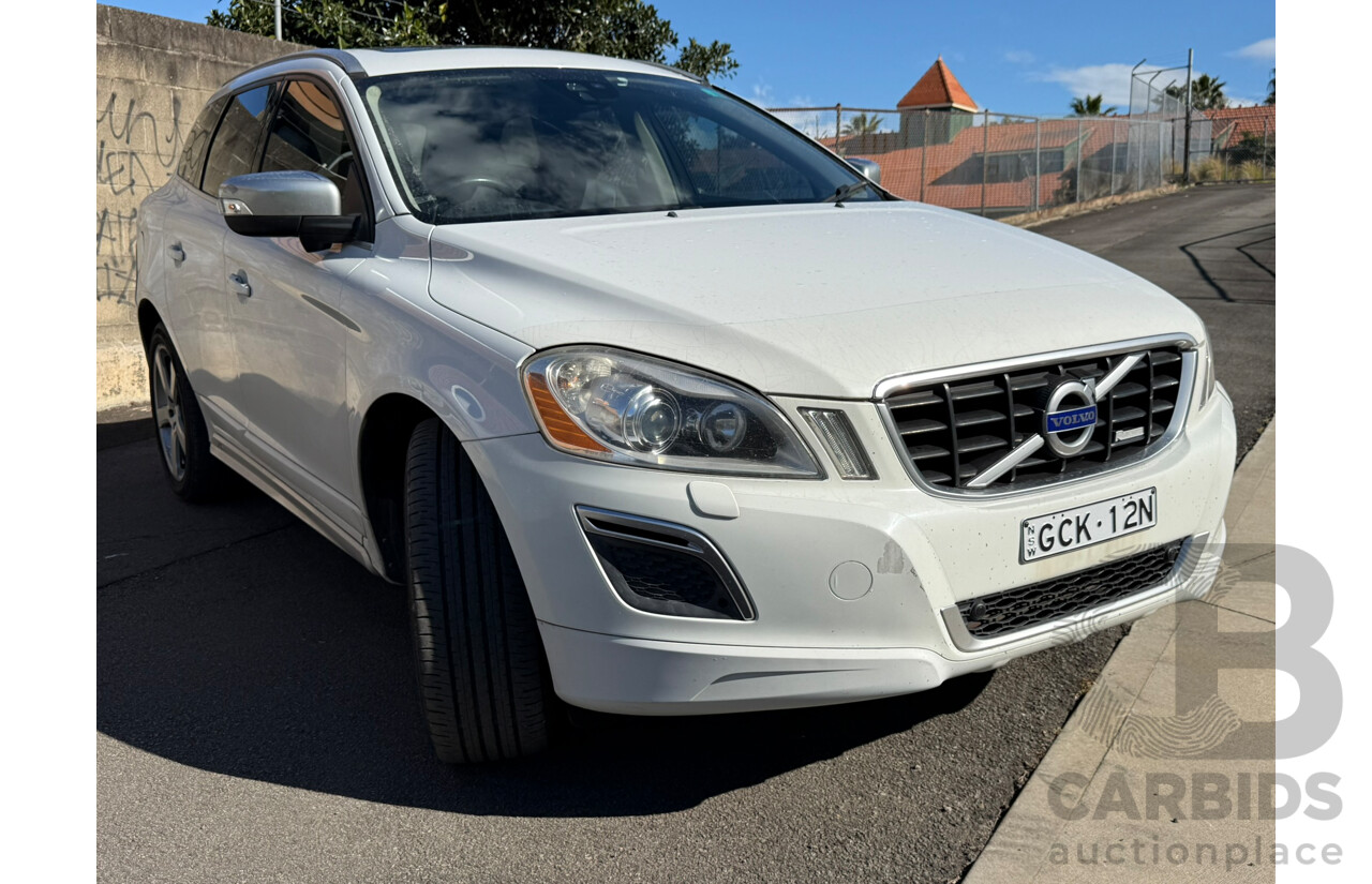 03/2012 Volvo Xc60 T6 R-DESIGN (AWD) AWD DZ MY12 4D Wagon White 3.0L