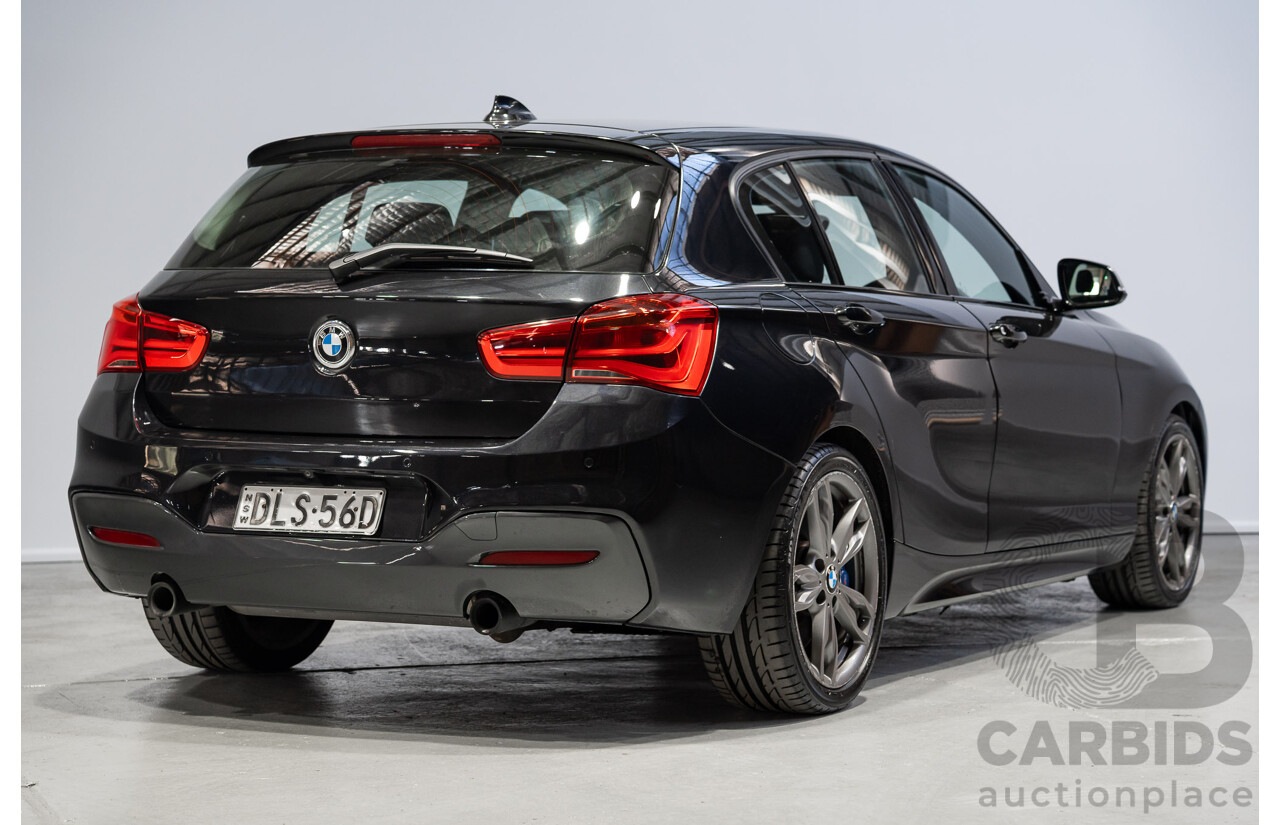 11/2016 BMW M140i (RWD) F20 LCI 5d Hatchback Black Turbo 3.0L