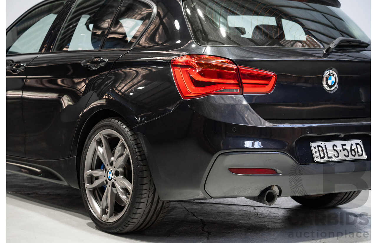 11/2016 BMW M140i (RWD) F20 LCI 5d Hatchback Black Turbo 3.0L
