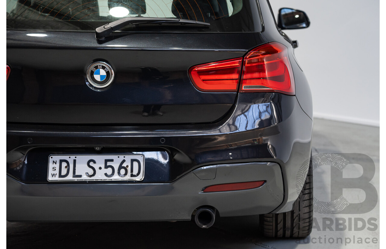 11/2016 BMW M140i (RWD) F20 LCI 5d Hatchback Black Turbo 3.0L