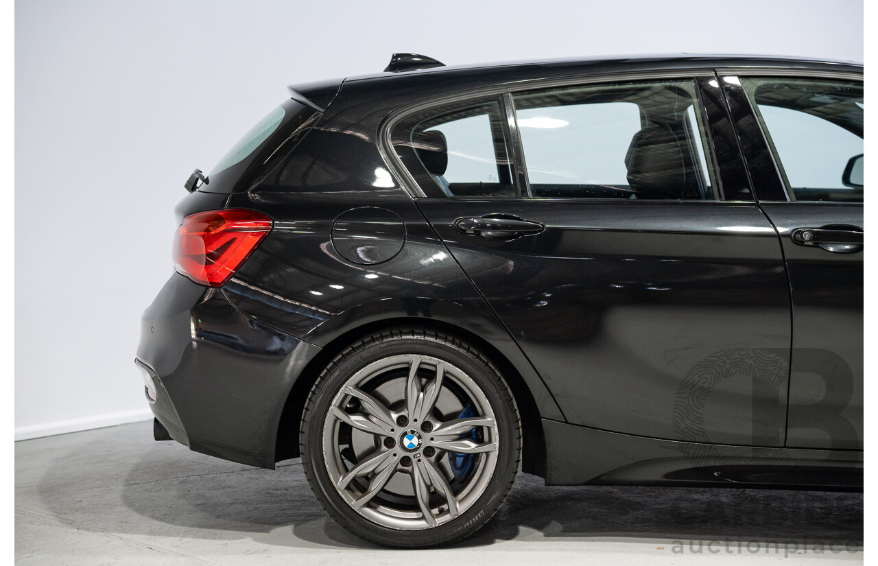 11/2016 BMW M140i (RWD) F20 LCI 5d Hatchback Black Turbo 3.0L