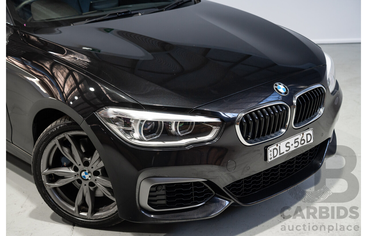 11/2016 BMW M140i (RWD) F20 LCI 5d Hatchback Black Turbo 3.0L
