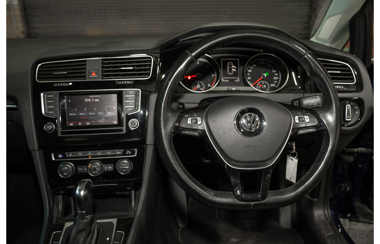 11/2013 Volkswagen Golf 110 TDI Highline 5d Hatchback Blue Turbo Diesel 2.0L