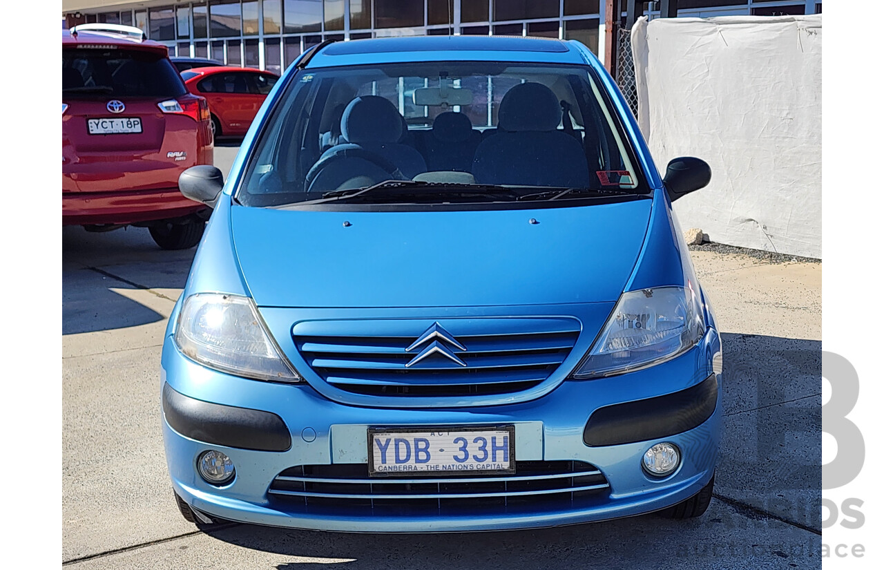 01/2004 Citroen C3 SX 5d Hatchback Blue 1.4L
