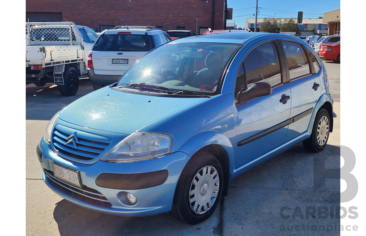 01/2004 Citroen C3 SX 5d Hatchback Blue 1.4L