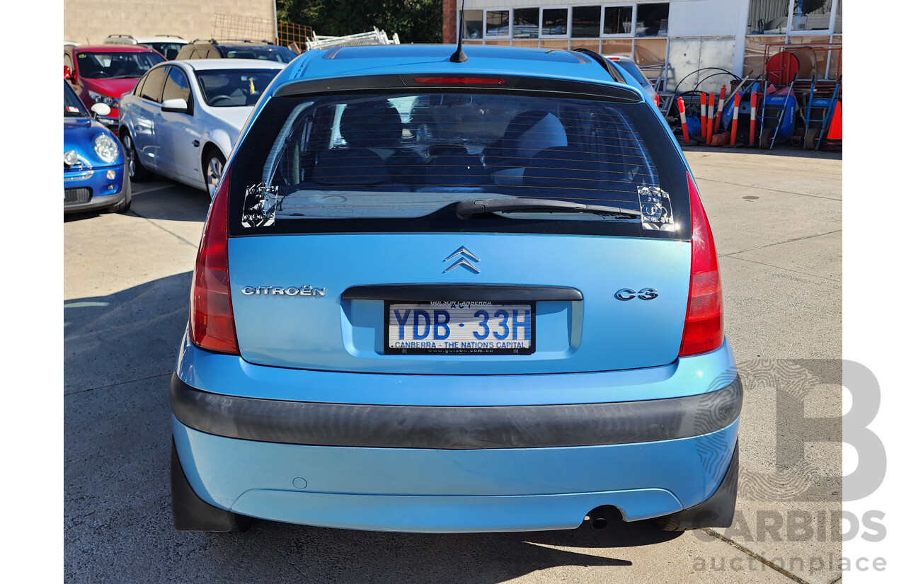 01/2004 Citroen C3 SX 5d Hatchback Blue 1.4L