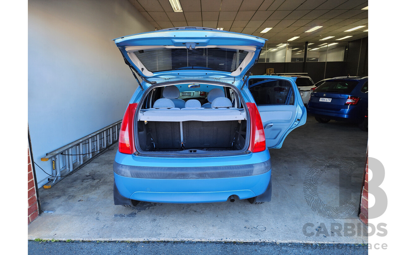01/2004 Citroen C3 SX 5d Hatchback Blue 1.4L